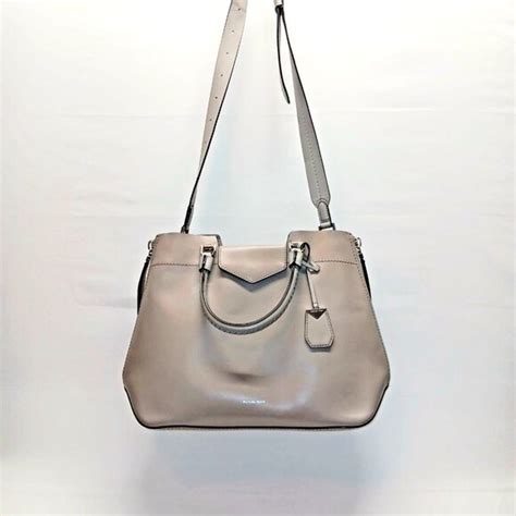 MICHAEL Michael Kors Blakely Large Leather Tote Bag Pearl 